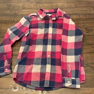 Boys plaid shirt